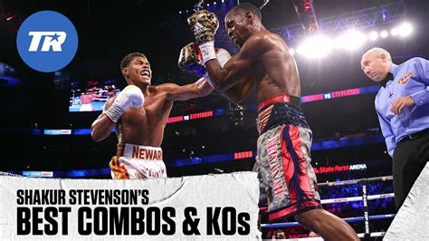 Shakur Stevenson's Best Combinations and Knockouts .
